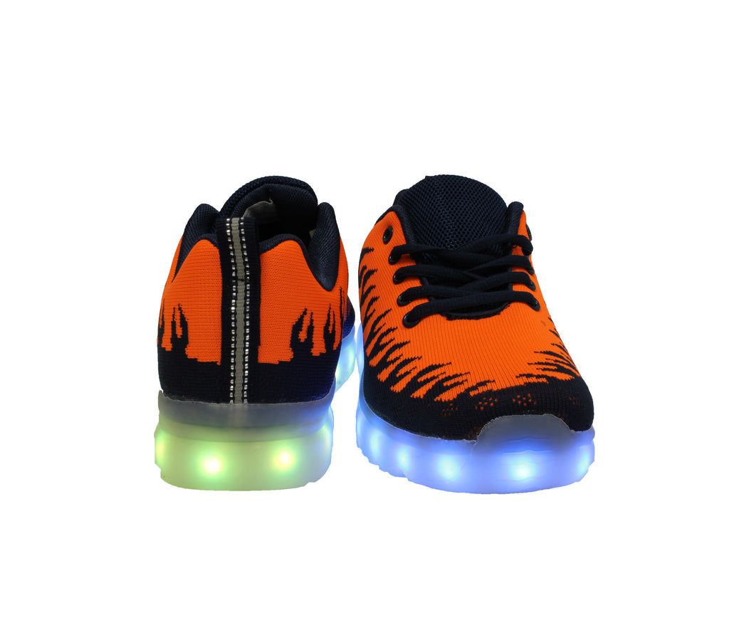 Buy Redburg Kids LED Light Up Shoes, LED Sneaker, Shoes for Boys Girls  (Re-Ltp01-Navy-Red-18-24 M) at Amazon.in