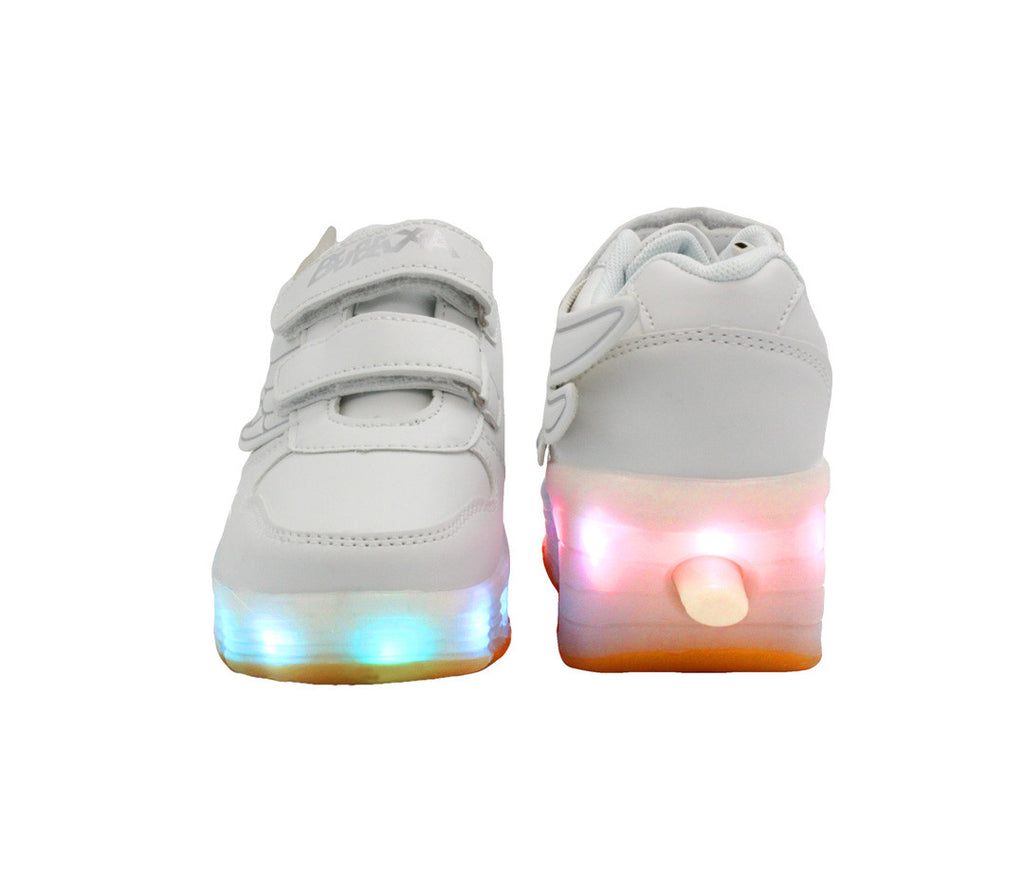 LED Kids Light Up Shoes Fashion Pop Baby Light Up Sneakers Boys