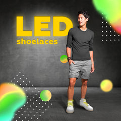 LED Light Up Shoelaces Yellow
