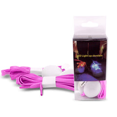 LED Light Up Shoelaces  Pink