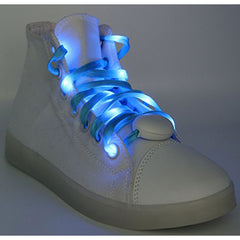 LED Light Up Shoelaces Blue